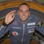 Mark Shuttleworth en la Estación Espacial Internacional