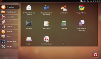 Netbook Remix Ubuntu 9.10 alpha-3 (8/Agosto/2009)